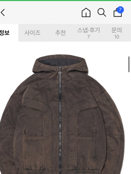 노메뉴얼 qiw아우터 사이즈 M