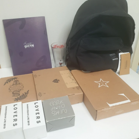 박효신 굿즈팬클럽 물품들 일괄판매